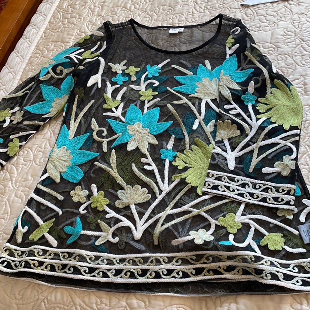 Parsley and Sage dressy tunic size S